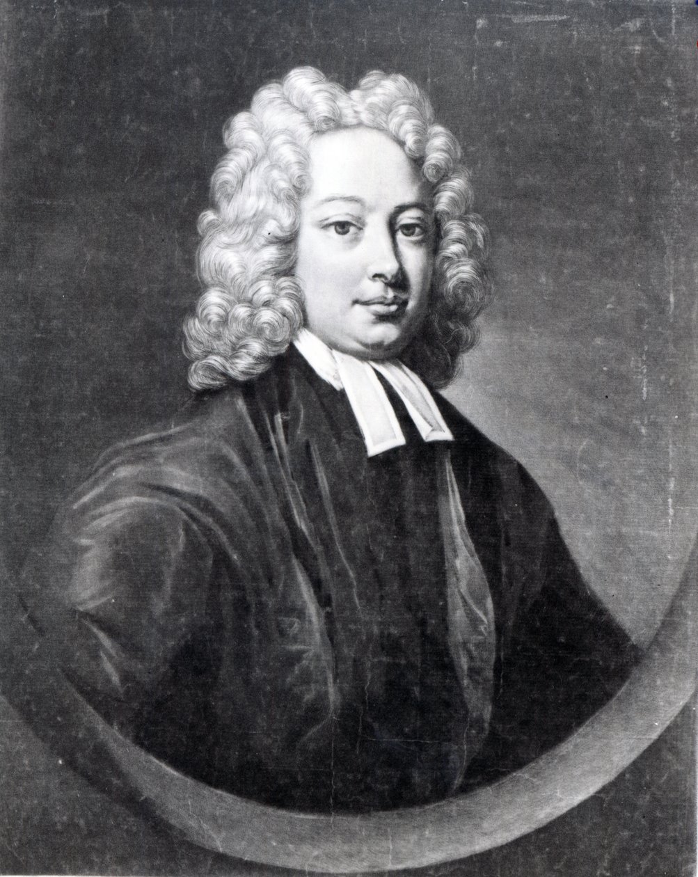 O reverendo Thomas Parnell, 1771 (mezzotint) de English School