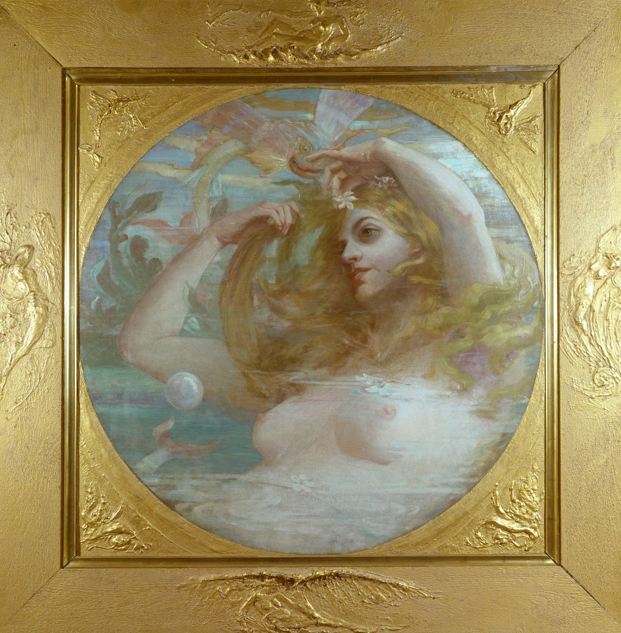 A ninfa do mar, c.1880 de English School