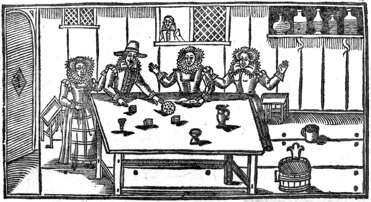 A segunda parte de um pequeno Barly-Corne, uma ilustração de &39;Um livro de baladas de Roxburghe&39; de English School
