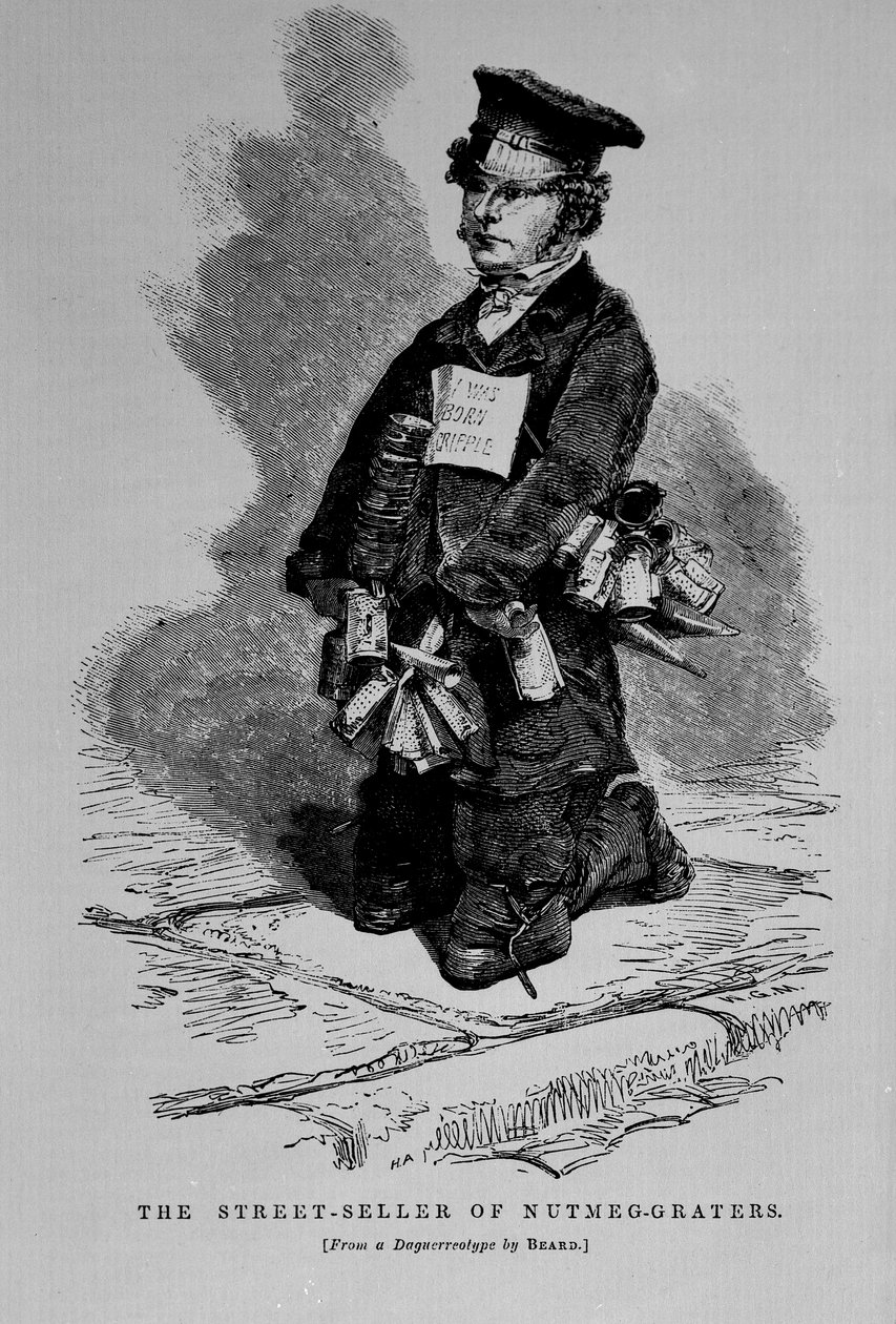 O vendedor ambulante de raladores de noz-moscada de English School