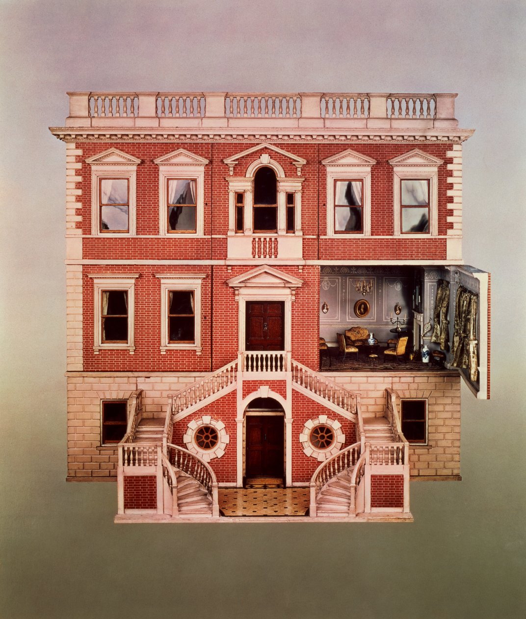 A casa dos bonecos Tate, 1760 de English School