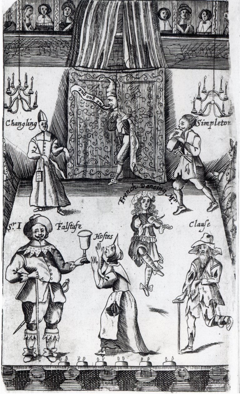 The Wits, ou, Sport upon Sport, 1662 de English School