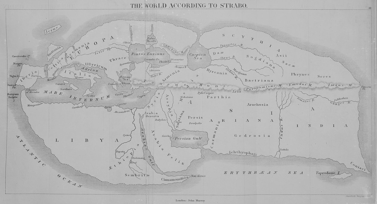O mundo de acordo com Strabo de English School