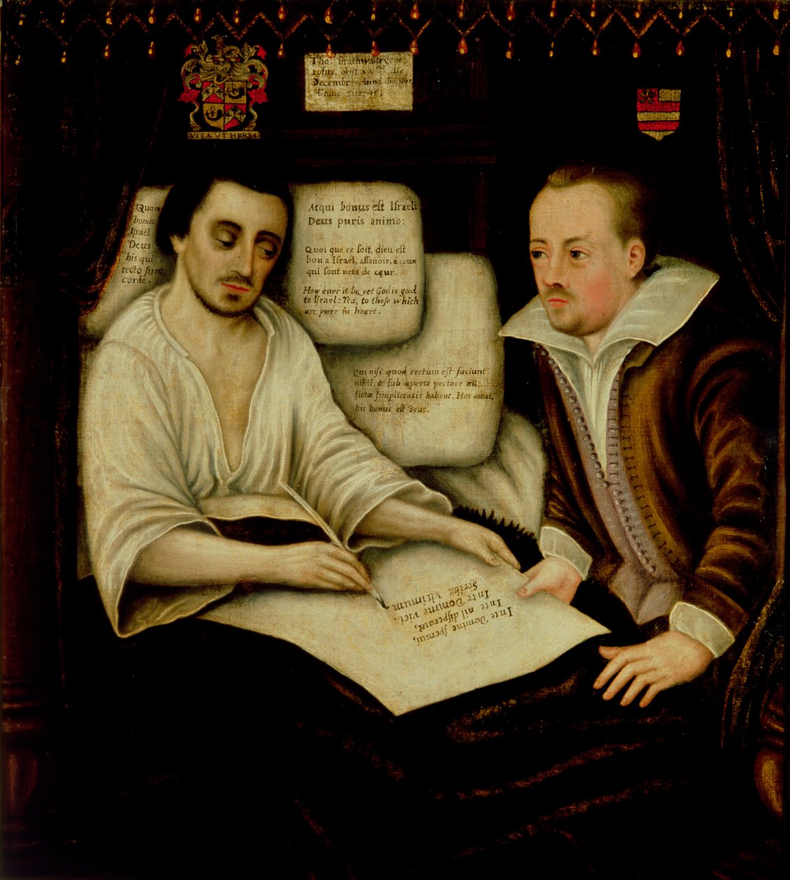 Thomas Braithwaite de Ambleside (d.1607) fazendo sua vontade de English School