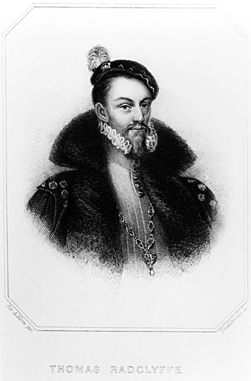 Thomas Radclyffe (c.1526-83) 3º Conde de Sussex de English School