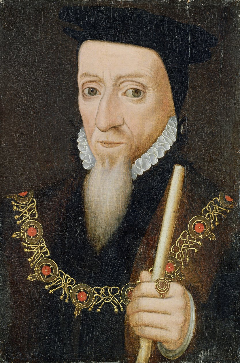 William Powlett (1475-1572) 1º Marquês de Winchester, c.1560-70 de English School