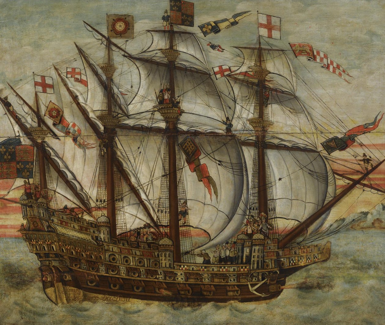Henry Carrack Graças a Deus, século XVI de English Master