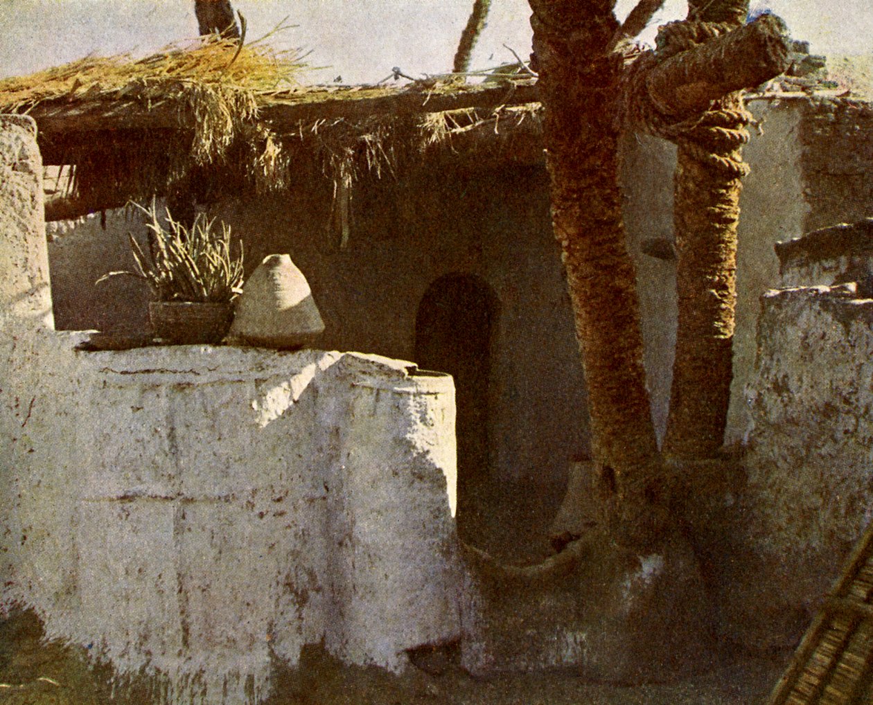 O domicílio de um Fellahin, Egipto. de English Photographer