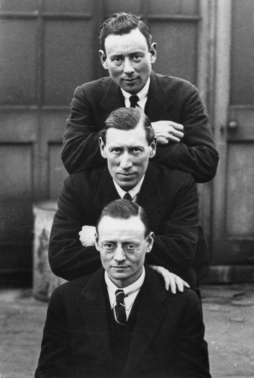 Bernard, Horace e Tom E. Grant (de cima para baixo) de English Photographer