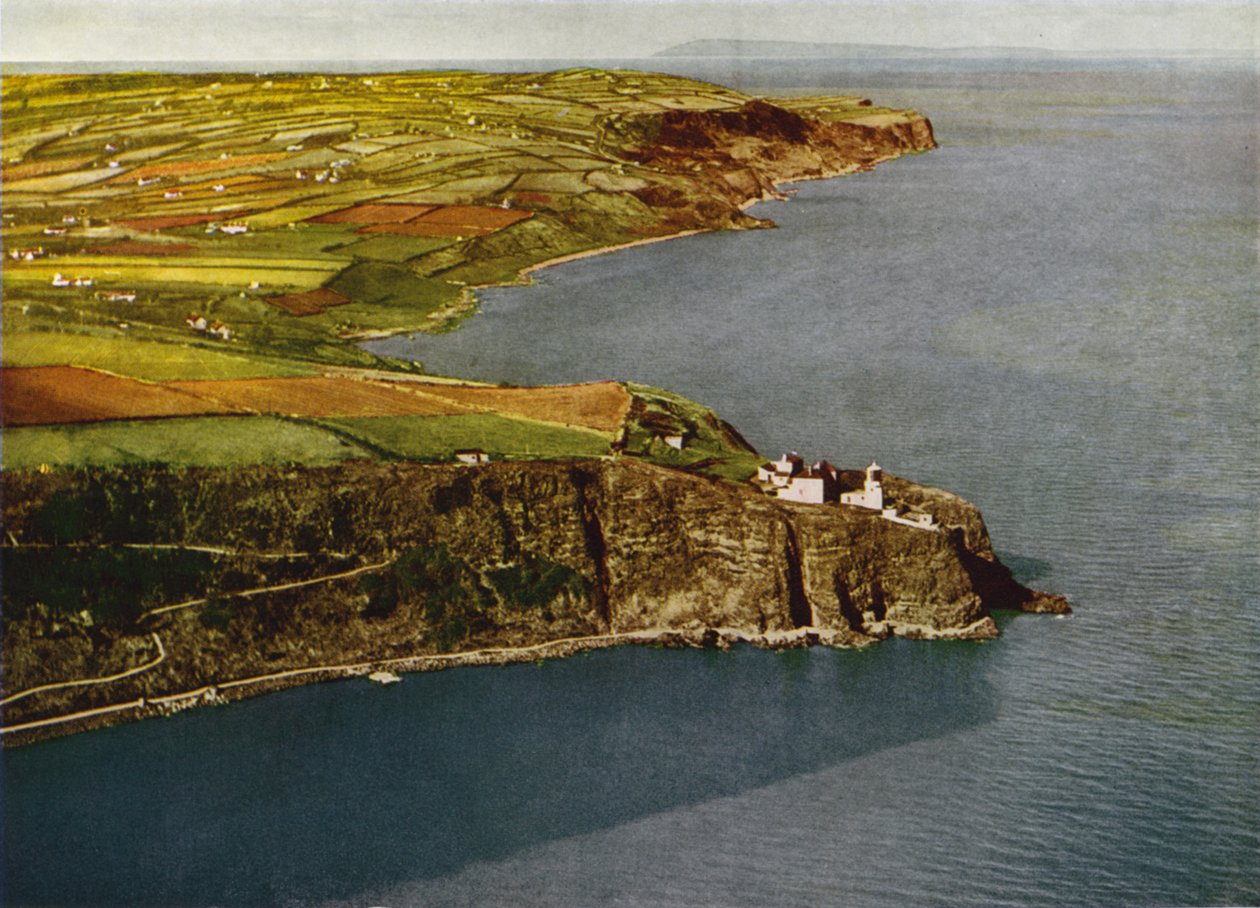 Blackhead e Islandmagee, County Antrim (fotografia a cores) de English Photographer