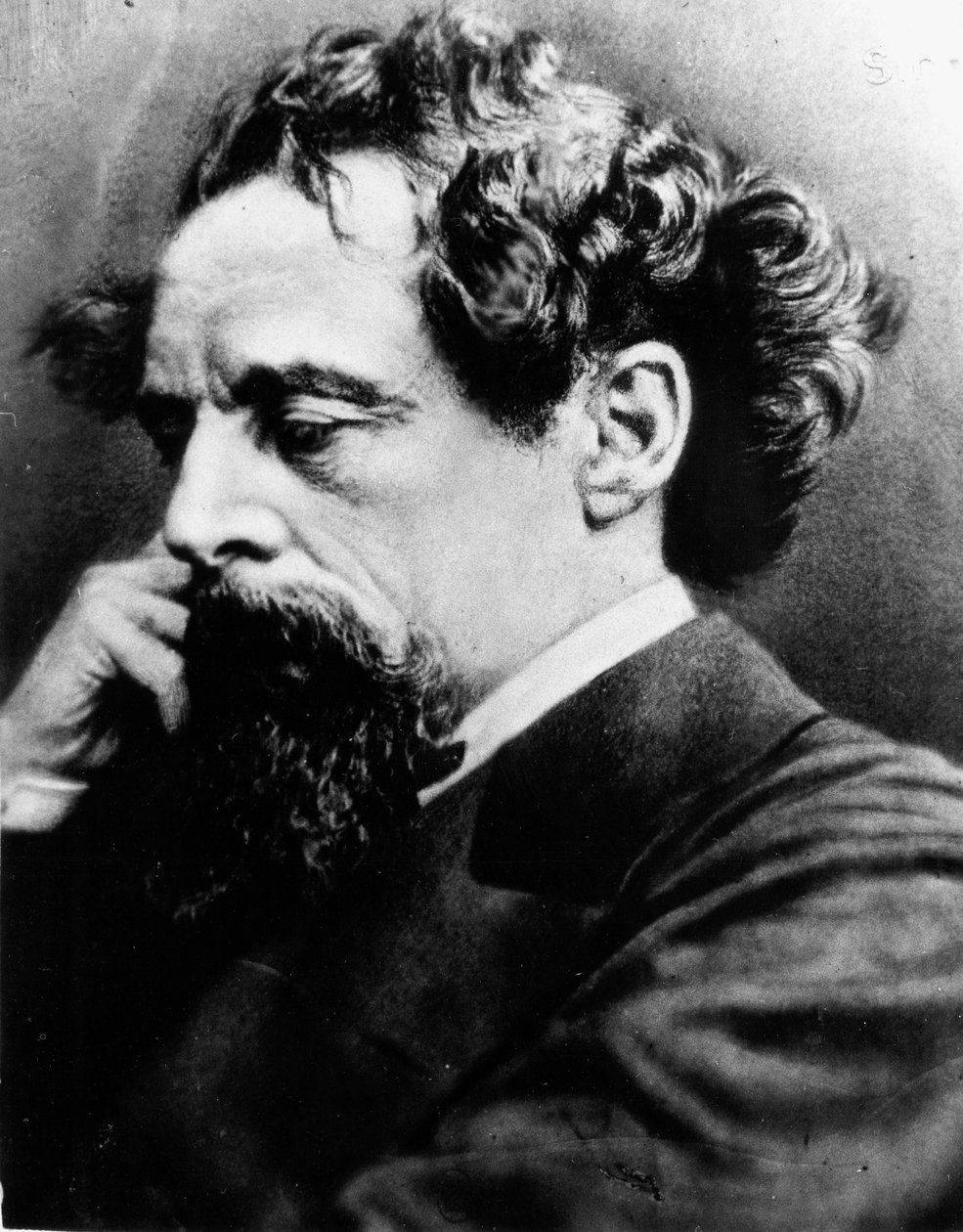 Charles Dickens (foto a p/b) de English Photographer
