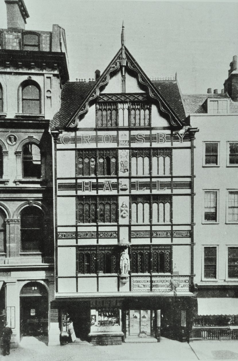 Crosby Hall, Bishopsgate, Londres, 1890 de English Photographer