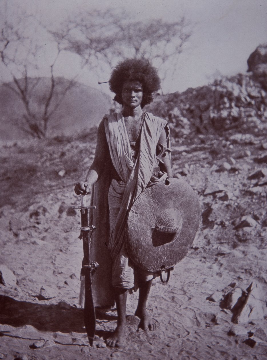 Dervish Hademdowah guerreiro, Sudão de English Photographer
