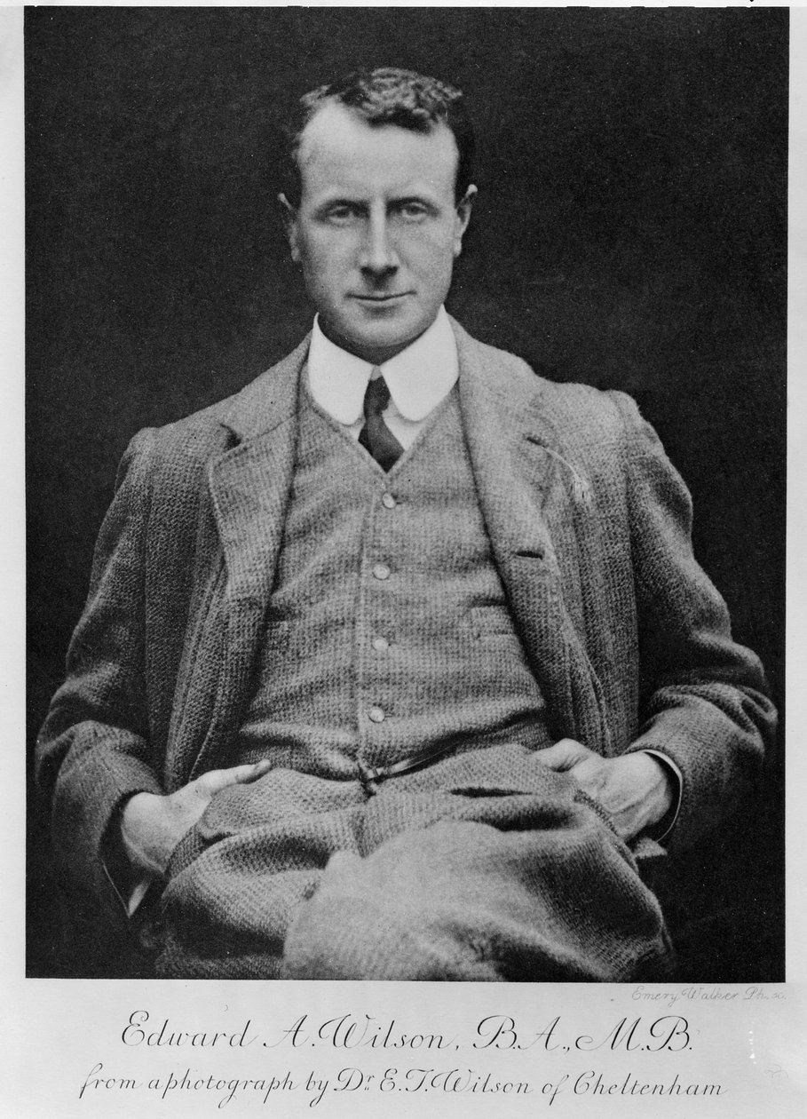 Edward A. Wilson, c.1910 (foto a p-b) de English Photographer