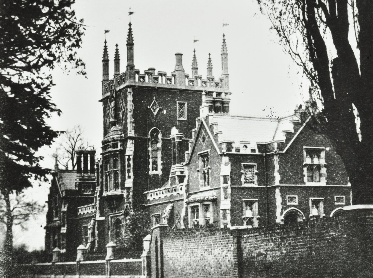 Escola Elizabetana, Broomhouse Lane: exterior, 1880 de English Photographer