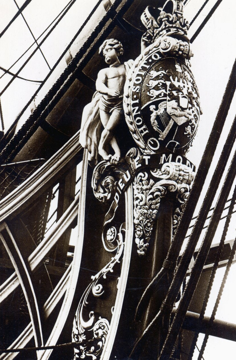 Figura de proa do HMS Victory de English Photographer
