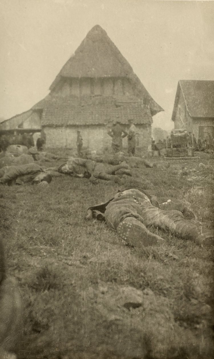 De um álbum de 134 fotografias associadas à Primeira Guerra Mundial, Frente Ocidental, 1914-1918 de English Photographer