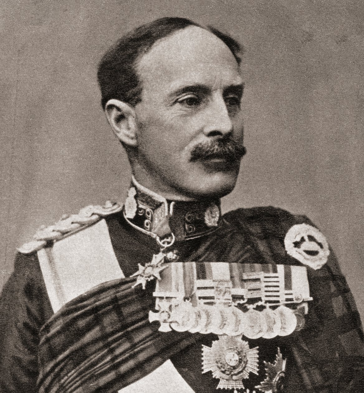 General Sir Ian Standish Monteith Hamilton, de The Illustrated War News, 1915 de English Photographer