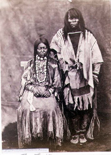 Halispelm ou casal de índios Pend