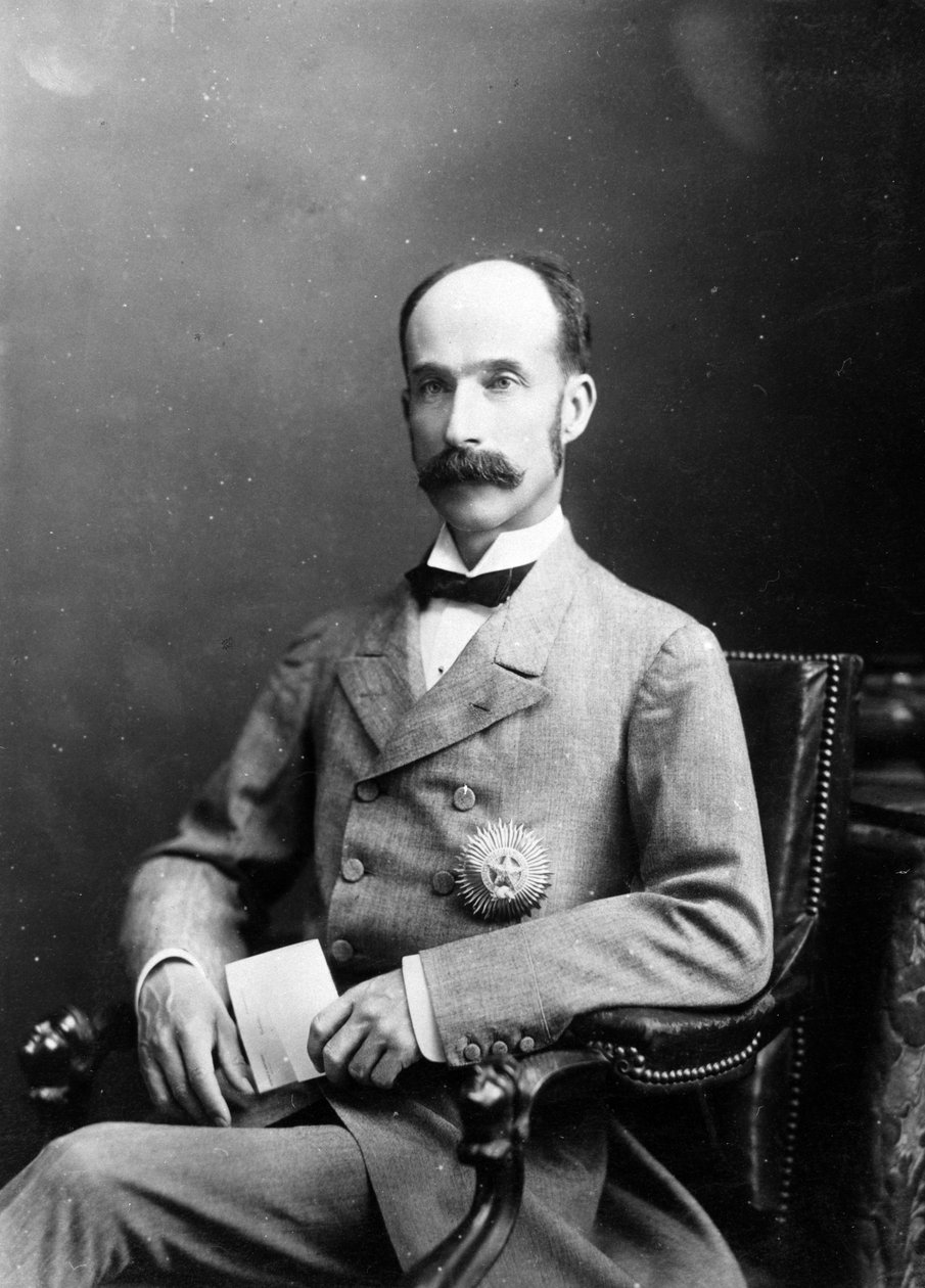 Henry Petty-Fitzmaurice, 5º Marquês de Lansdowne (1845–1927), c.1880s de English Photographer