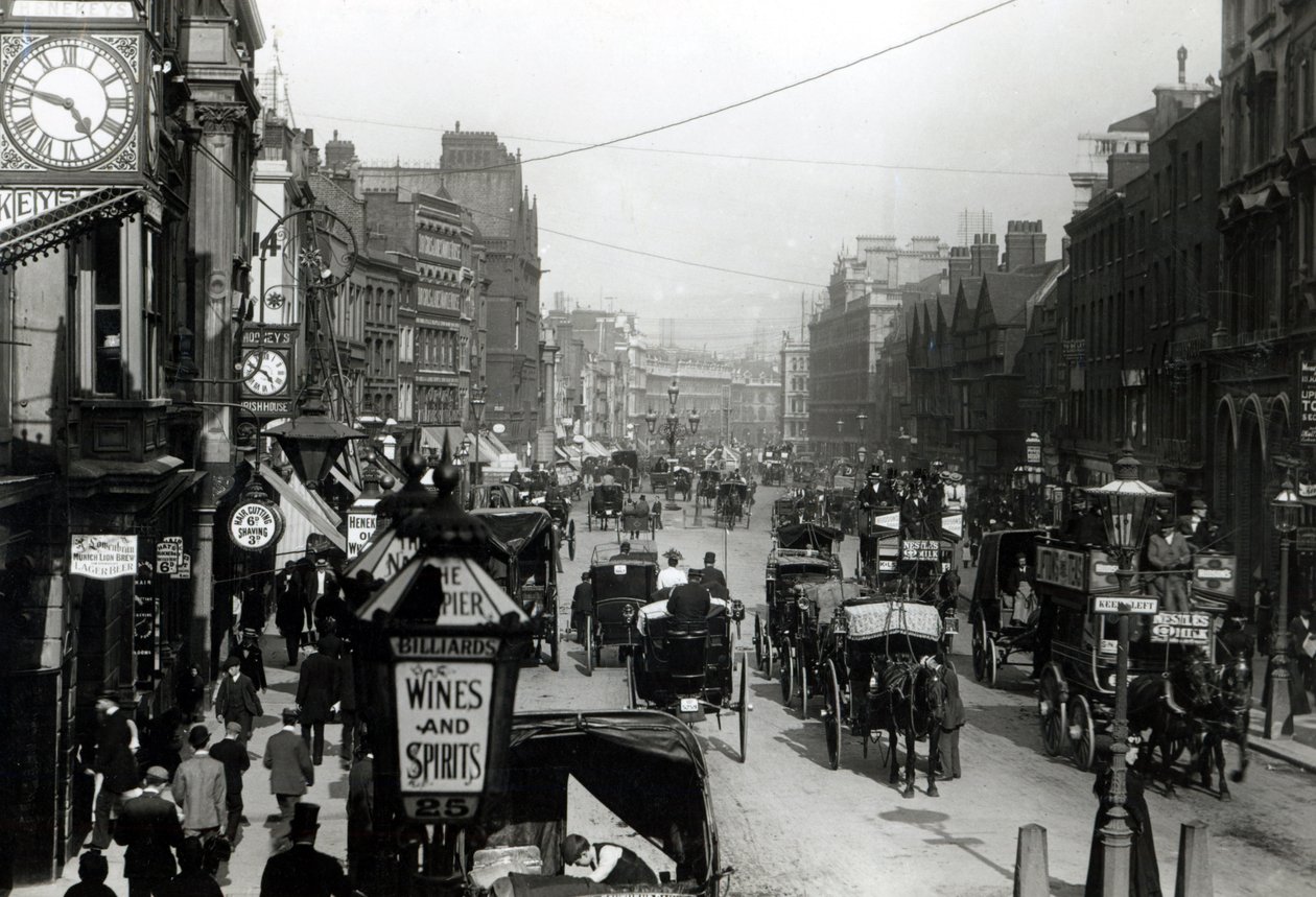 High Holborn, Londres, c.1890 de English Photographer
