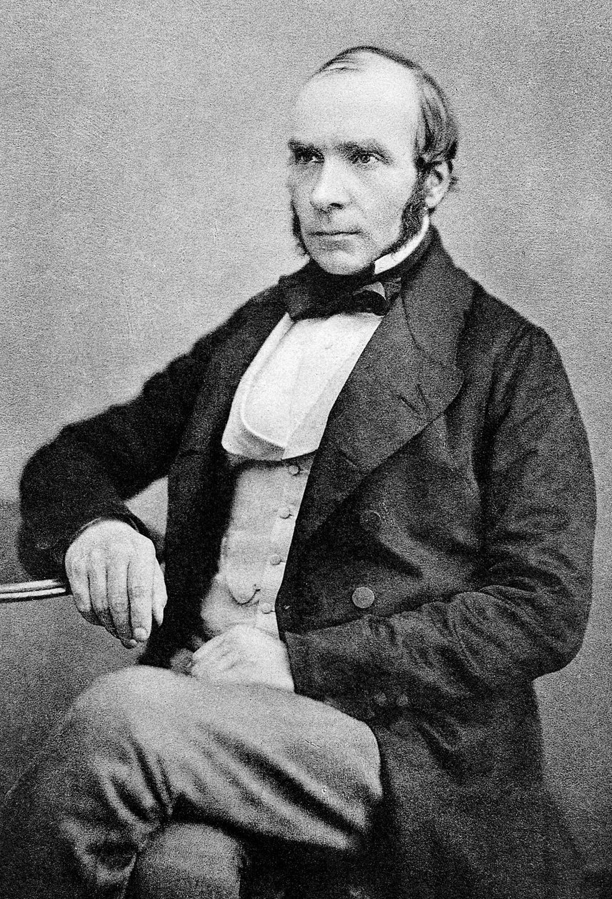 John Snow (1813-1858) Médico inglês conhecido por seu trabalho em epidemiologia, Autotype 1856, publicado em 1887 (autotype) de English Photographer