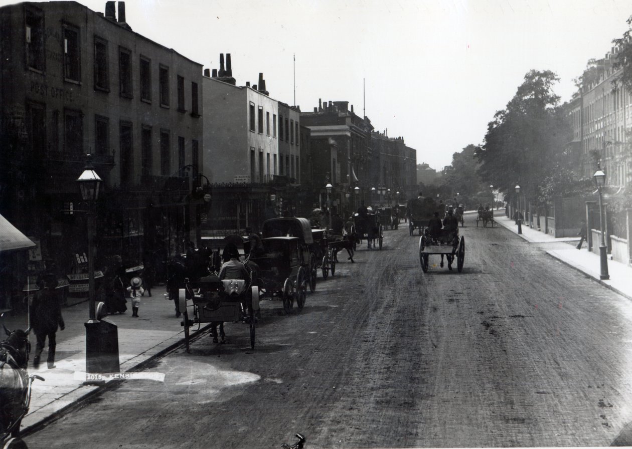Kensington High Street, em Londres de English Photographer