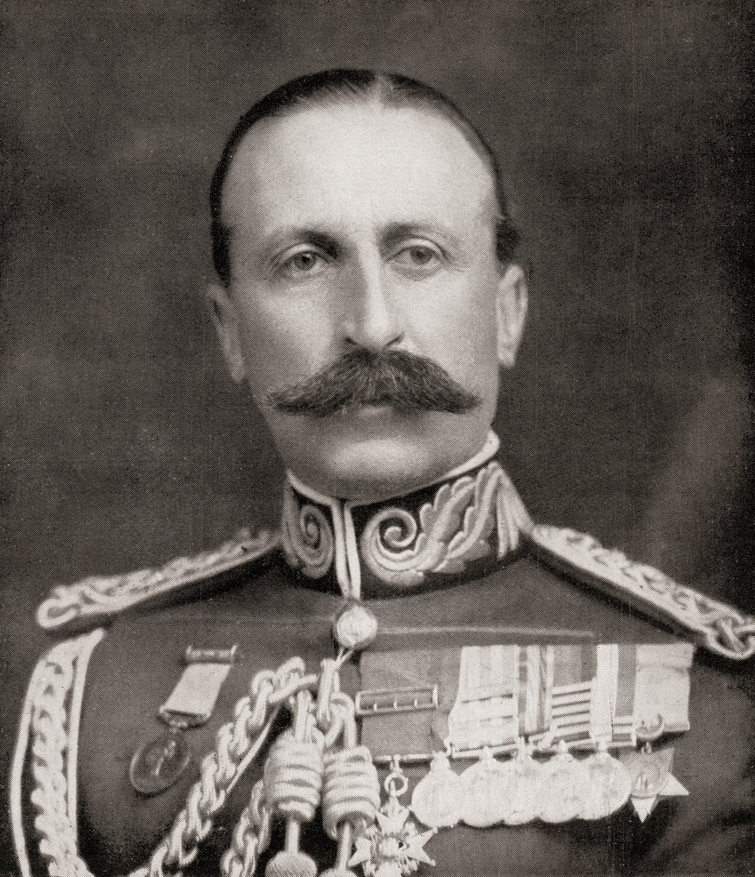 Tenente General Sir Edwin Alfred Hervey Alderson, do The Illustrated War News, 1915 de English Photographer