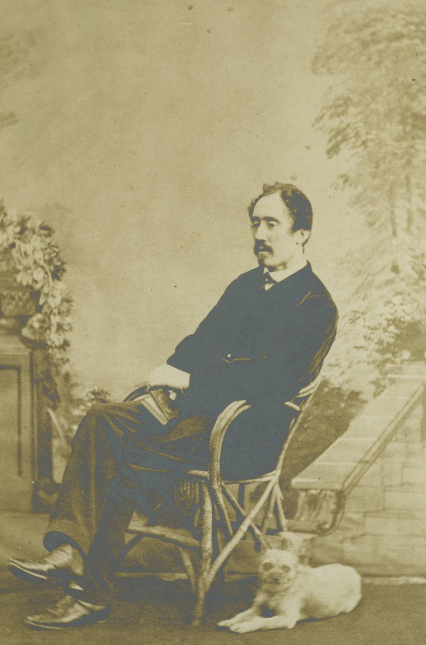 Percy Fitzgerald (impressão de albume) de English Photographer