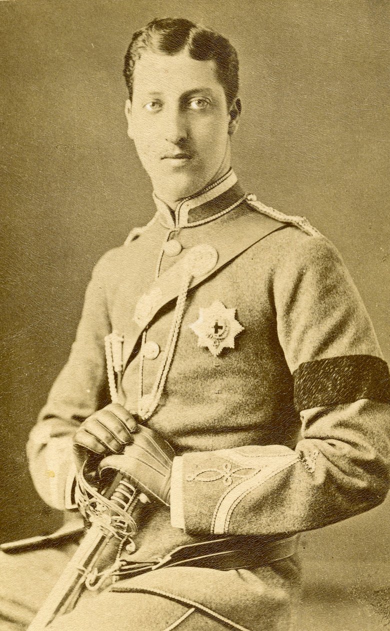 Retrato do Príncipe Albert Victor de Gales. (foto) de English Photographer