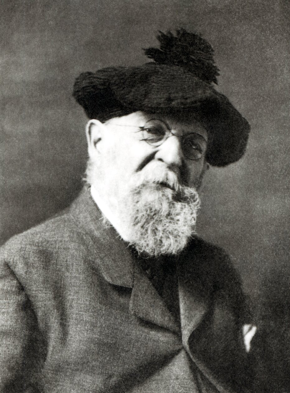 Retrato de Joseph Wolf (foto do bw) de English Photographer