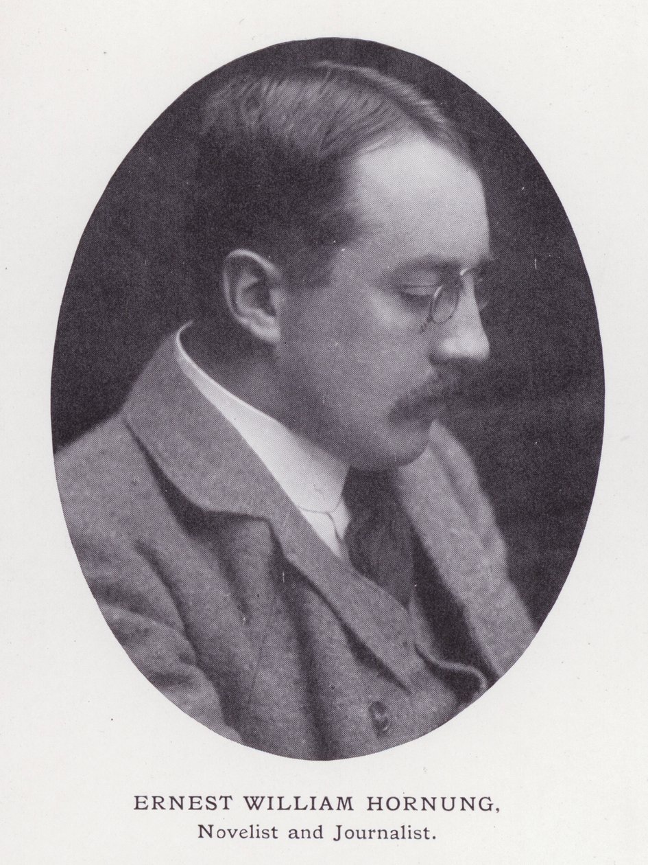 Homens proeminentes de Londres: Ernest William Hornung (foto a p/b) de English Photographer