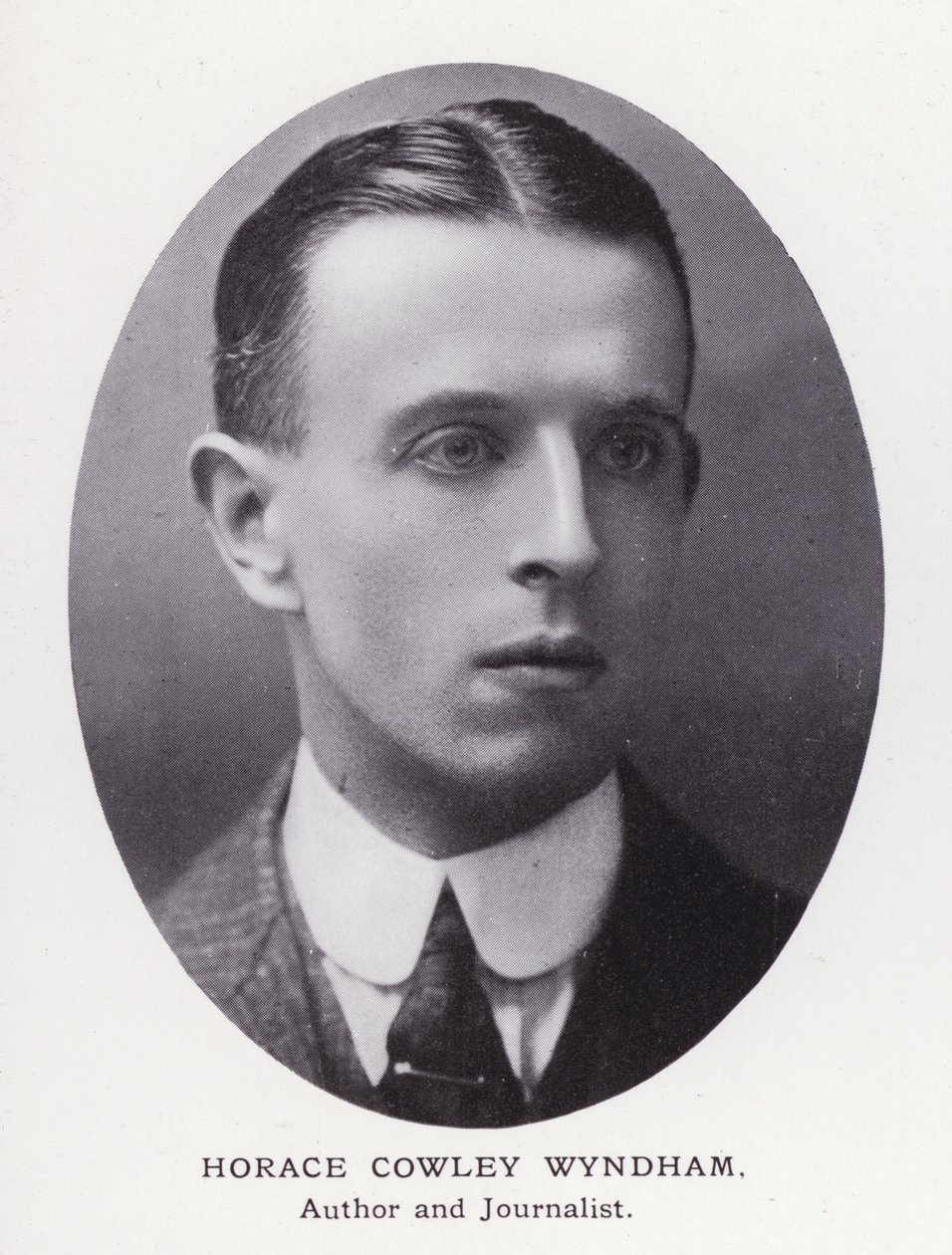 Homens proeminentes de Londres: Horace Cowley Wyndham (foto a p/b) de English Photographer