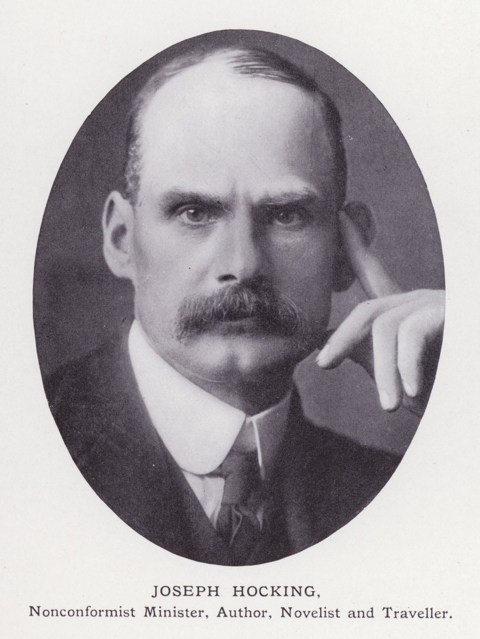 Homens proeminentes de Londres: Joseph Hocking (foto a p/b) de English Photographer