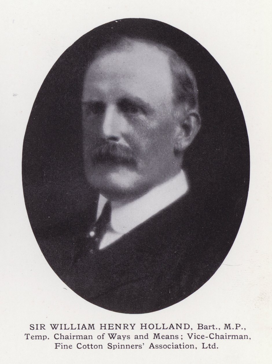 Homens proeminentes de Londres: Sir William Henry Holland (foto a p/b) de English Photographer