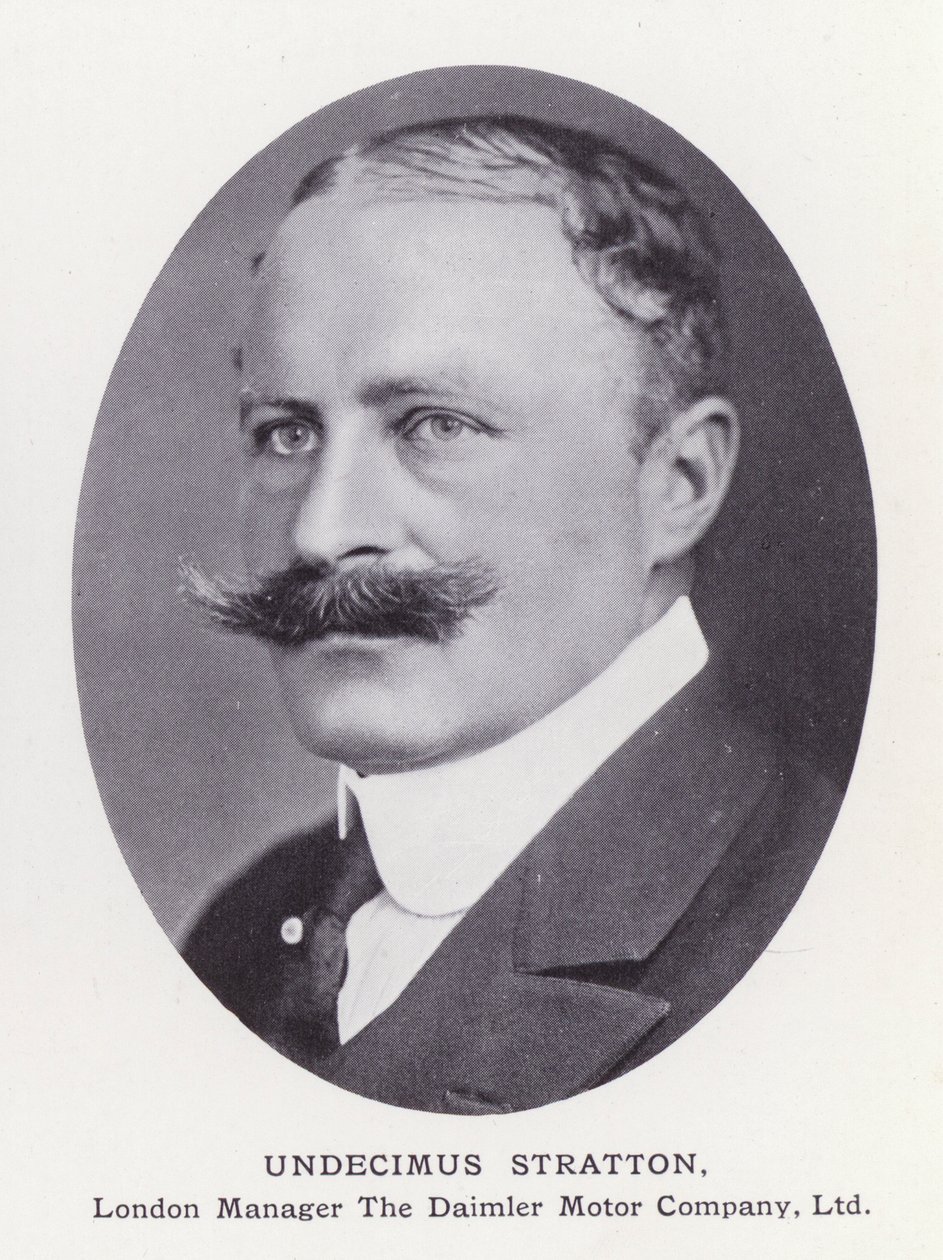 Homens proeminentes de Londres: Undecimus Stratton (foto a p/b) de English Photographer