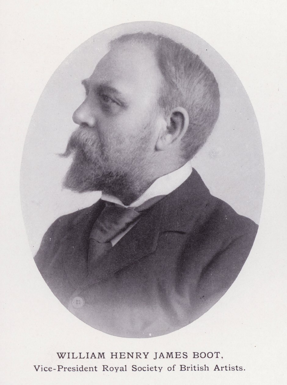 Homens proeminentes de Londres: William Henry James Boot (foto a p/b) de English Photographer