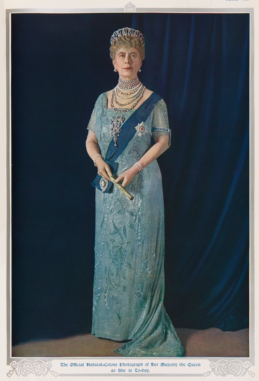 Rainha Maria em 1935 de English Photographer
