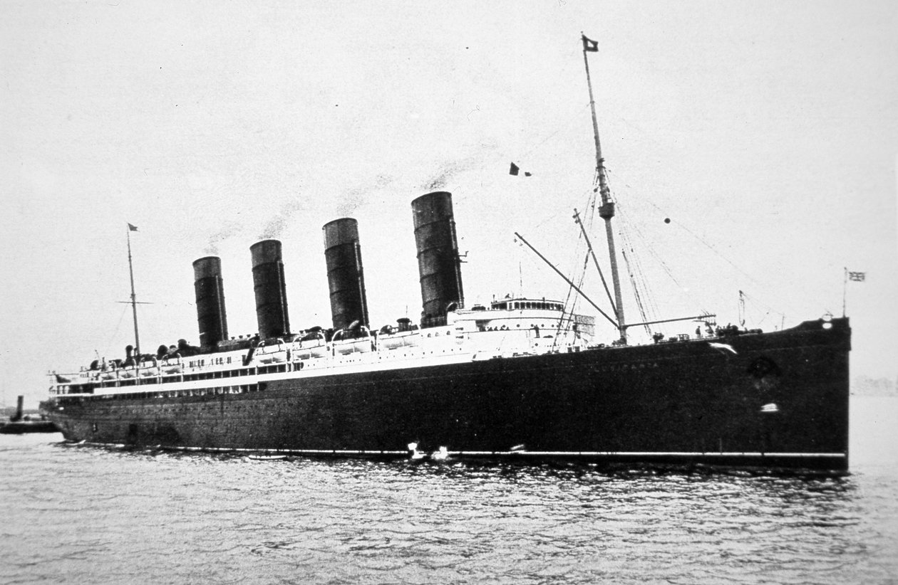RMS Lusitânia de English Photographer