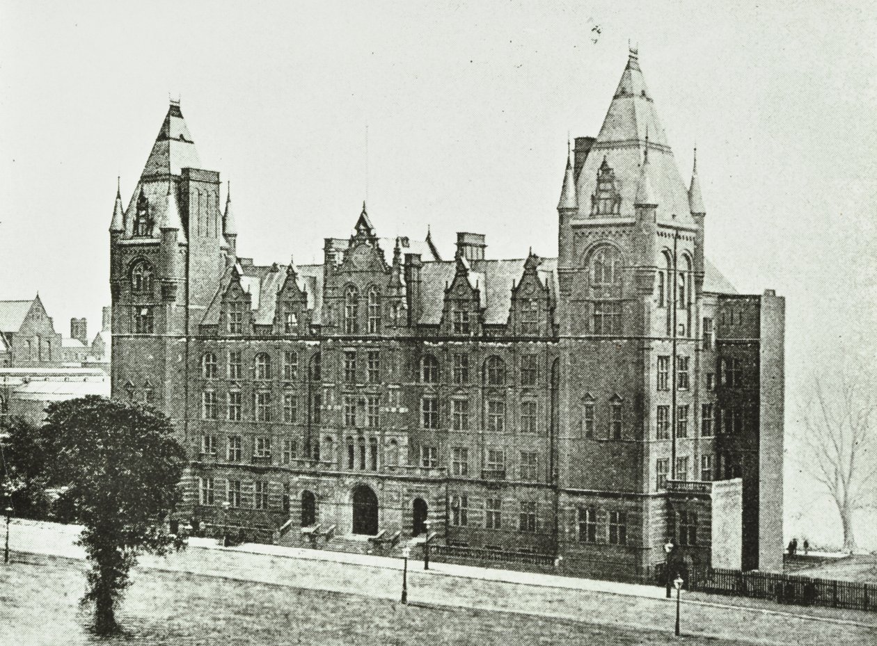 Royal College of Music: exterior, 1894 de English Photographer