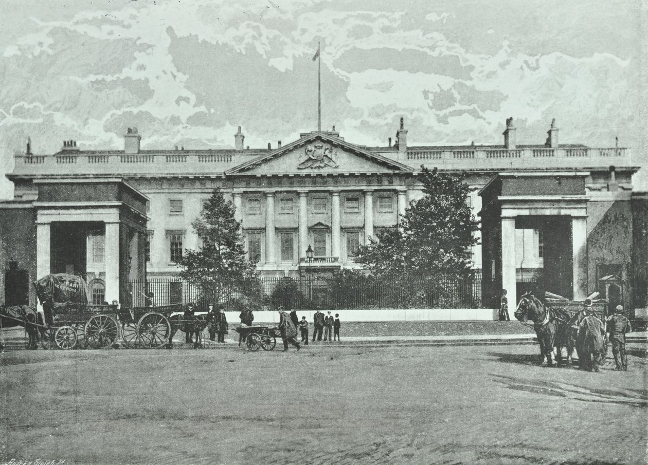 Royal Mint, Tower Hill, 1890 de English Photographer