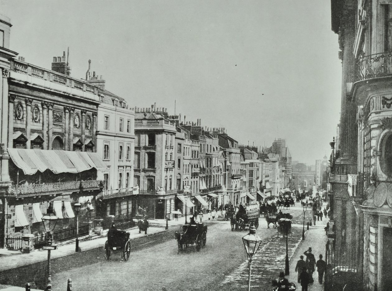 Rua Saint Jamess, Westminster LB: olhando para o sul, 1896 de English Photographer