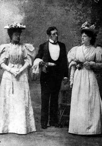 Cena de uma performance de The Importance of Being Earnest, de Oscar Wilde (1854-1900) no St. James