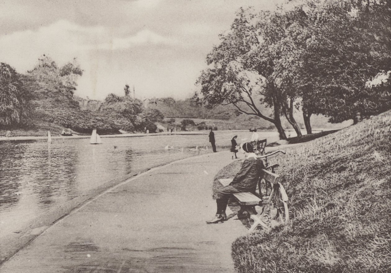 Sefton Park, Liverpool (foto a p/b) de English Photographer