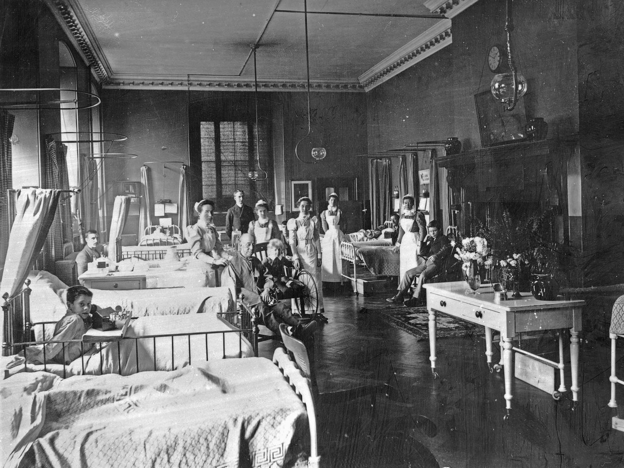 Hospital de St. Bart, a enfermaria de Pitcairn de English Photographer