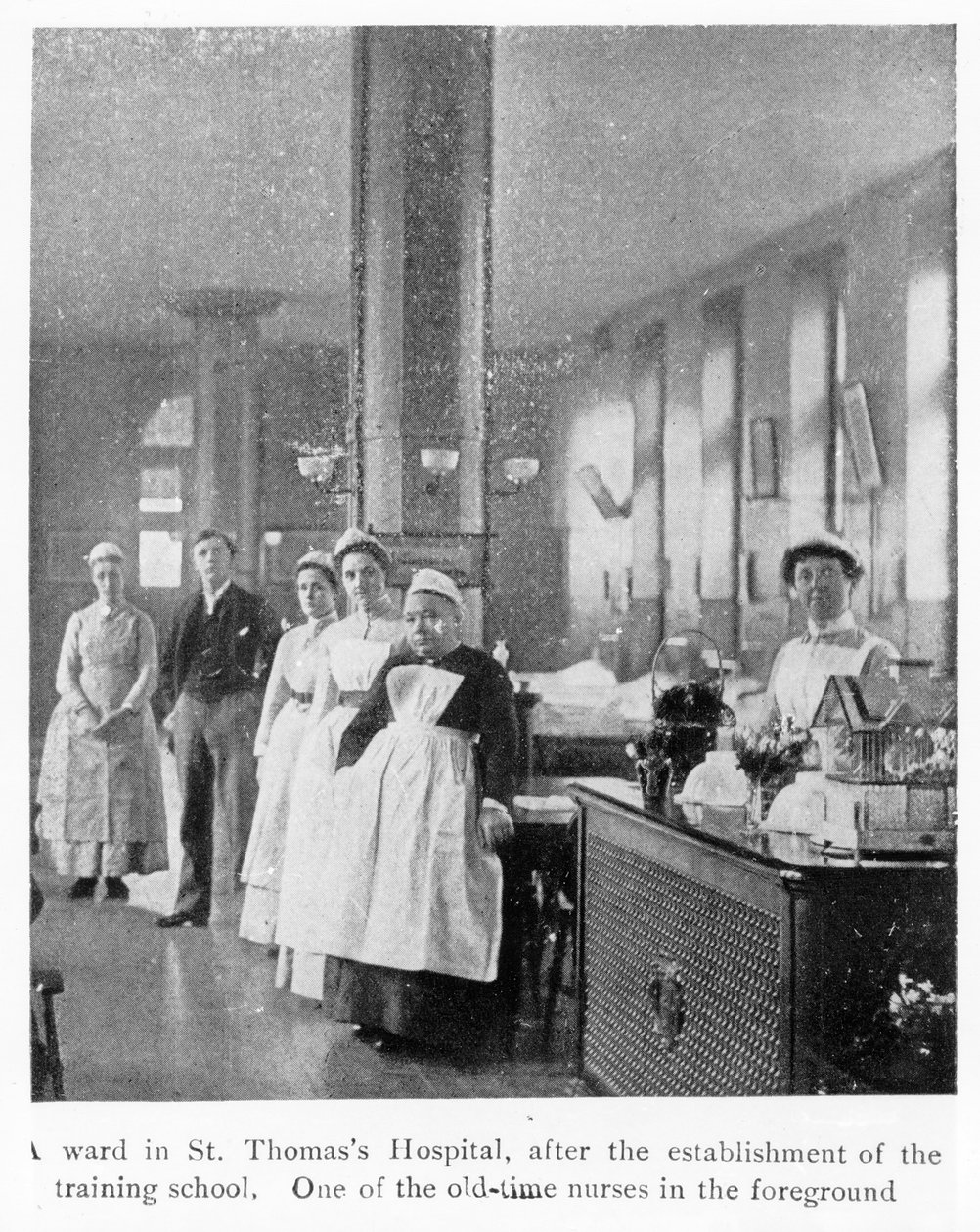 Hospital St Thomas, pós 1860 de English Photographer