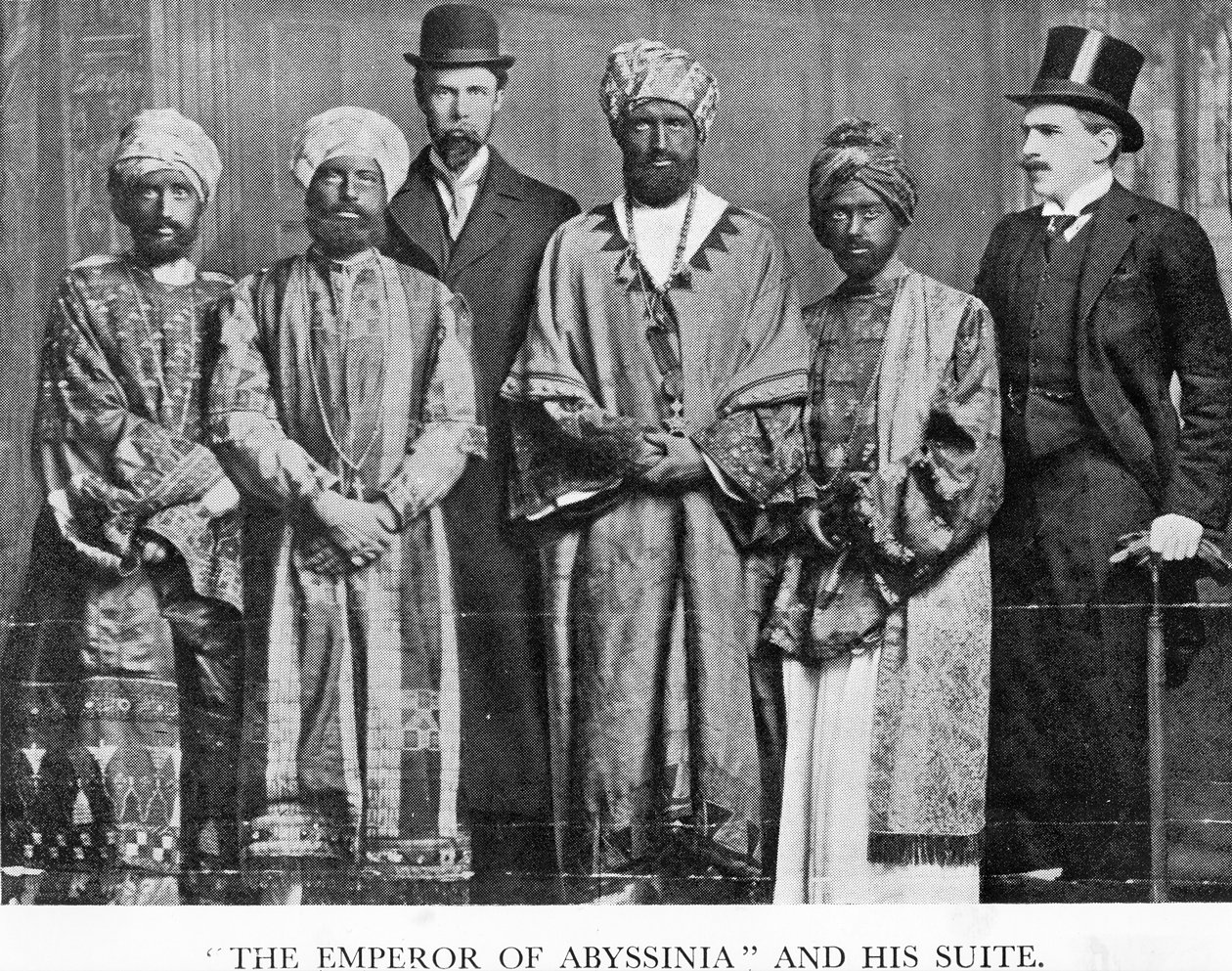 &39;O Imperador da Abissínia e sua Suite&39;, The Dreadnought Hoax, 7 de fevereiro de 1910 de English Photographer