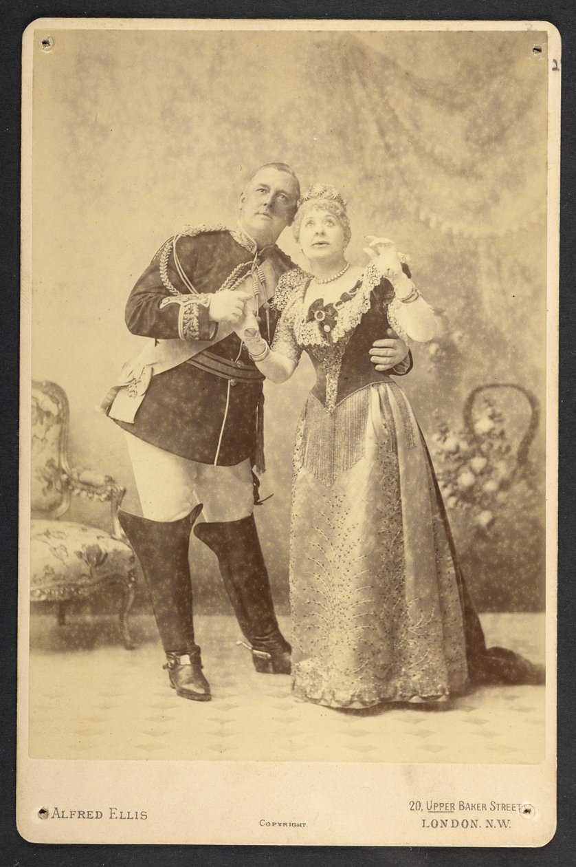 A primeira apresentação da ópera em quadrinhos de Gilbert e Sullivan 