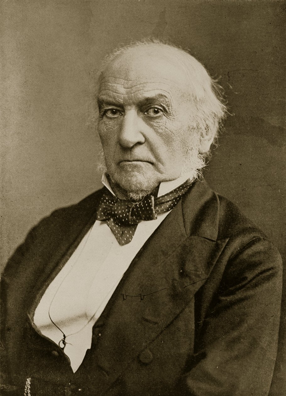 O certo Hon. Nós Gladstone (foto sépia) de English Photographer