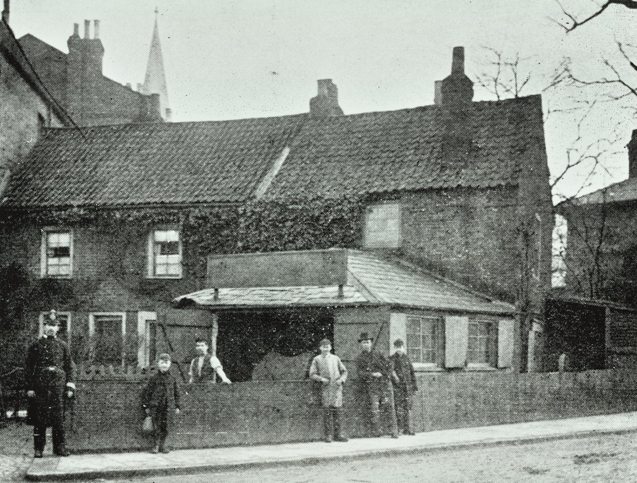 O Smithy, Broadway, Crouch End, 1890 de English Photographer